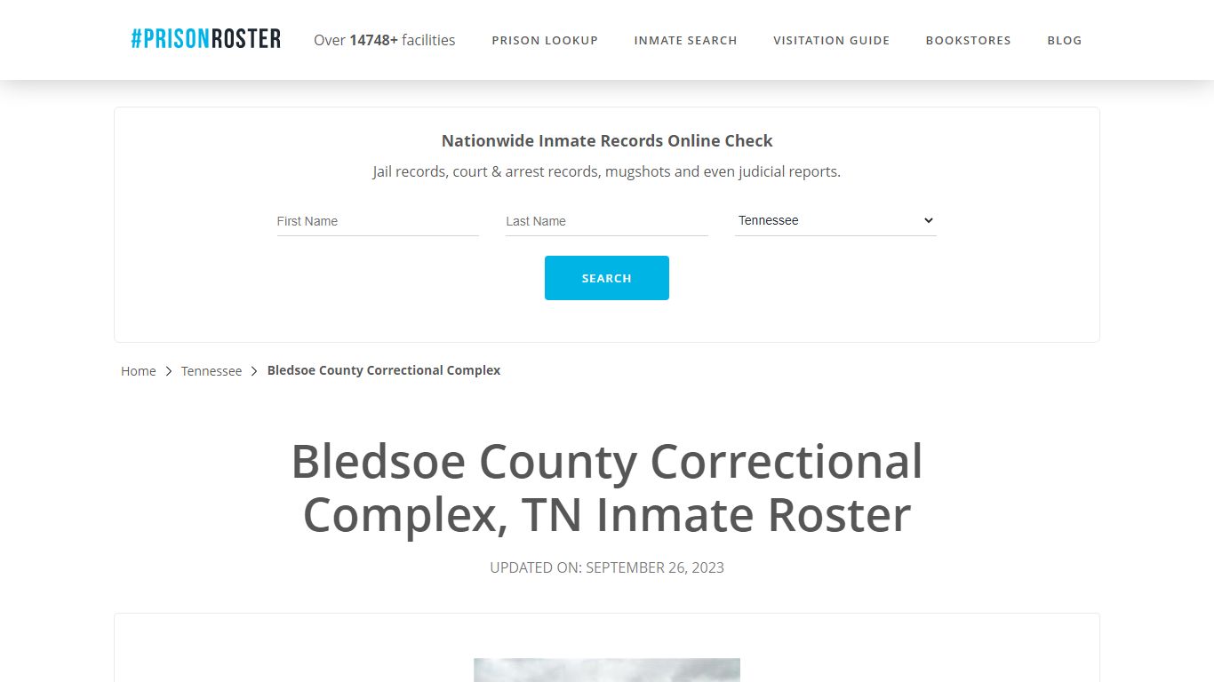 Bledsoe County Correctional Complex, TN Inmate Roster - Prisonroster